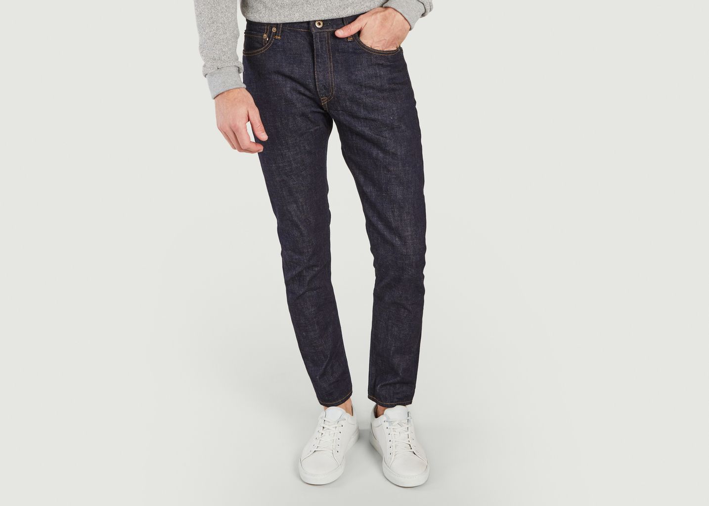 Jean selvedge skinny brut Circle - Japan Blue Jeans